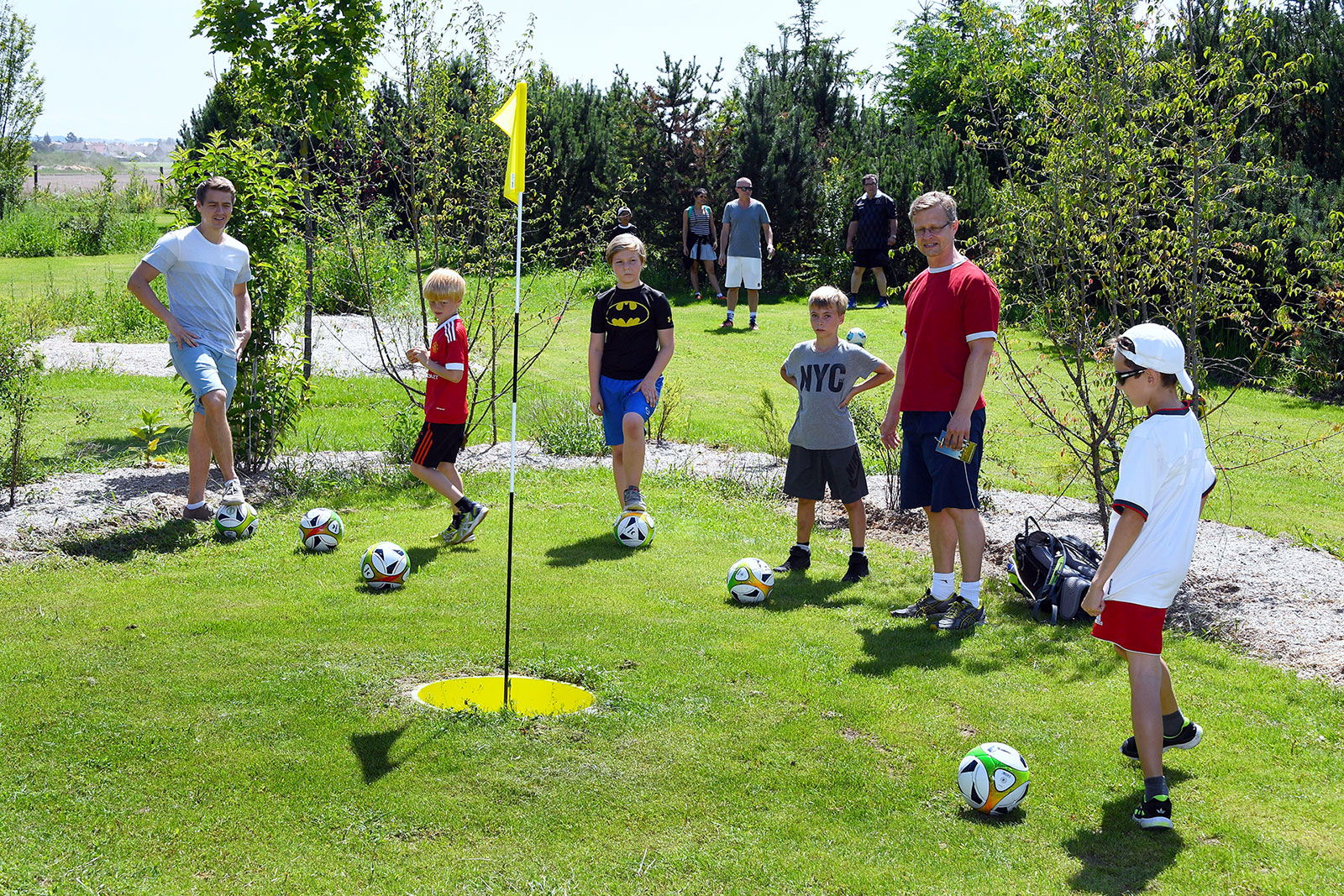 Soccerpark Rhein-Neckar Familie Fußball golf